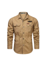 Camisa manga larga Safari Beige