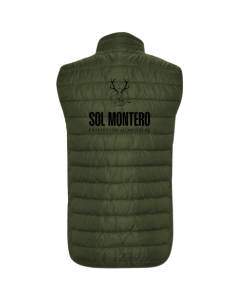 Chaleco Verde Sol Montero – Ligero, cálido y funcional